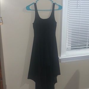 Low to high backless dress